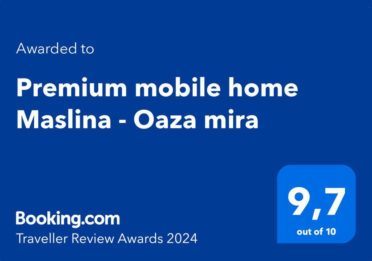Premium Mobile Home Maslina - Oaza Mira Драге Экстерьер фото